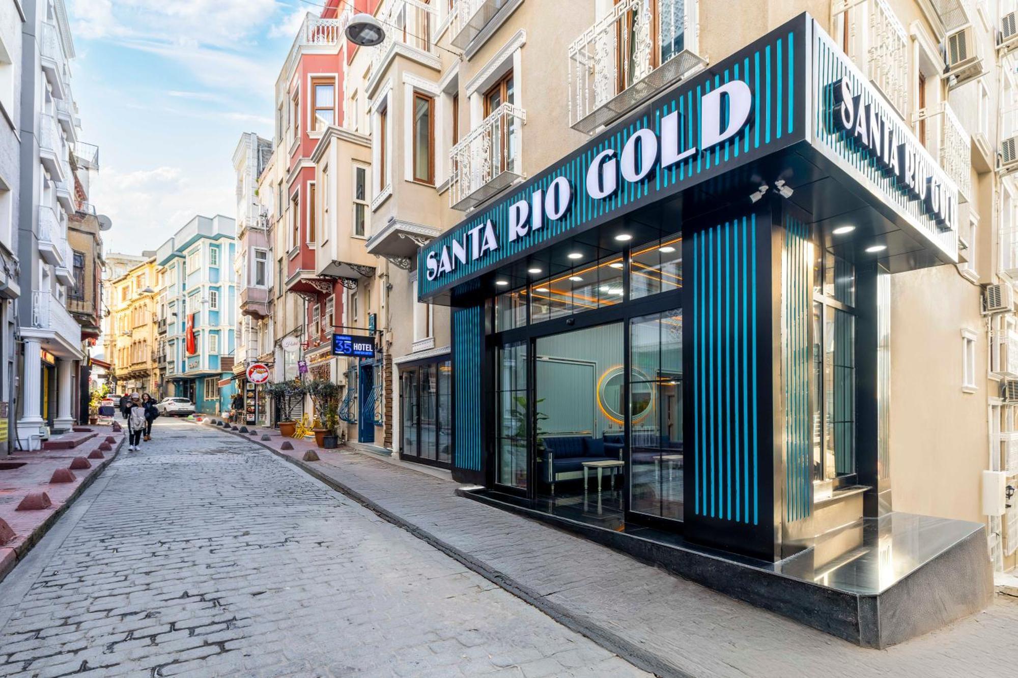 Santa Rio Gold Taxim Hotel Estambul Exterior foto