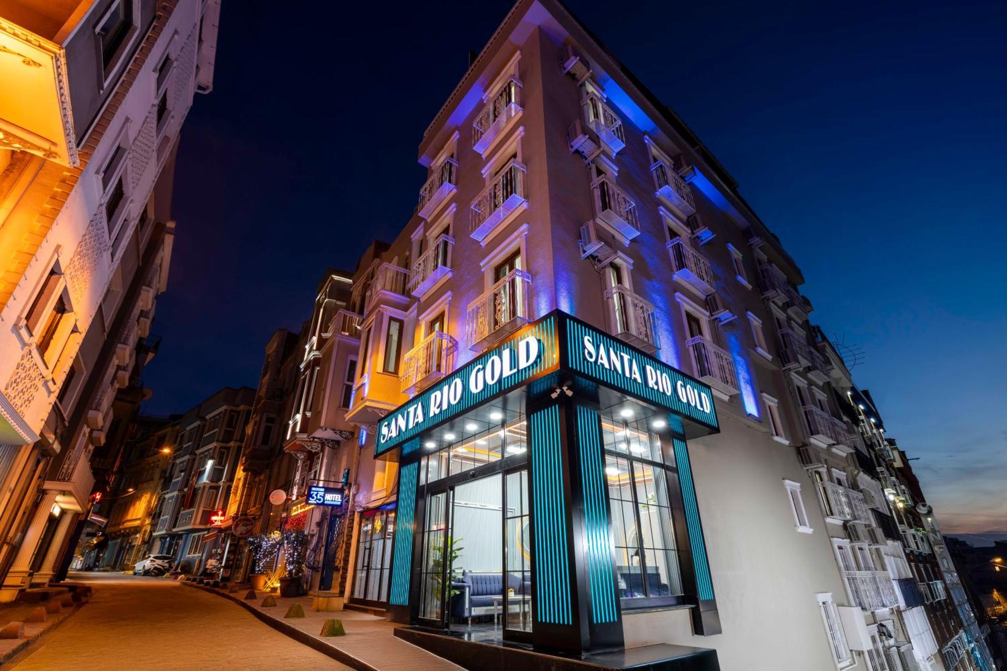 Santa Rio Gold Taxim Hotel Estambul Exterior foto